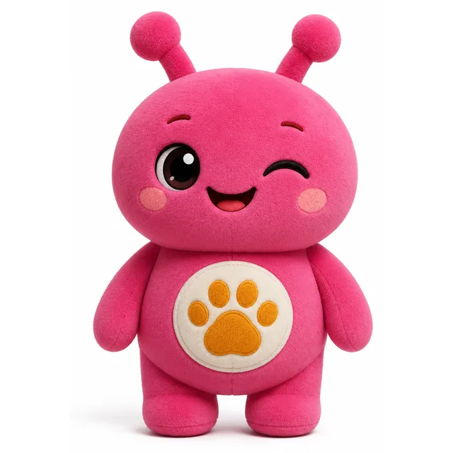 Visualizzazione di studio di una mascotte