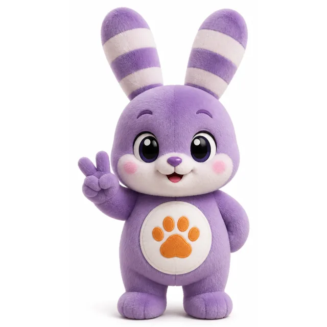 Studio visualisation of a mascot