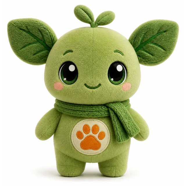 Studio visualisation of a mascot