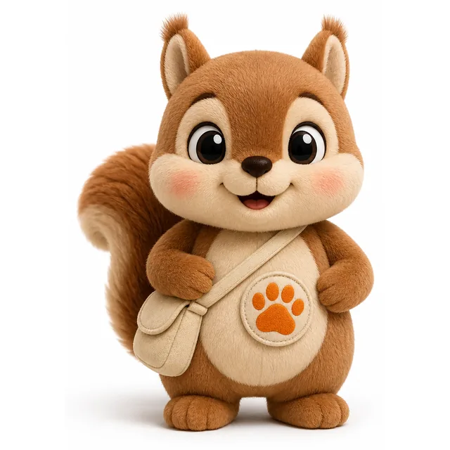Studio visualisation of a mascot